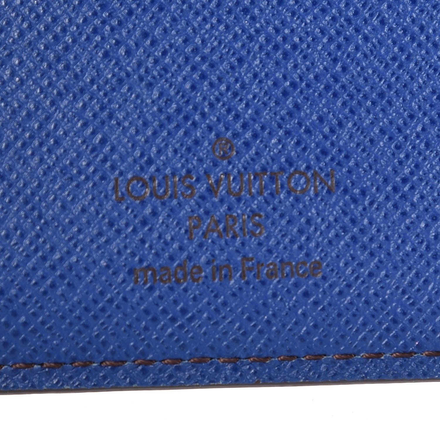 Louis Vuitton Monogram Compact Marie Wallet Blue 6 of 8