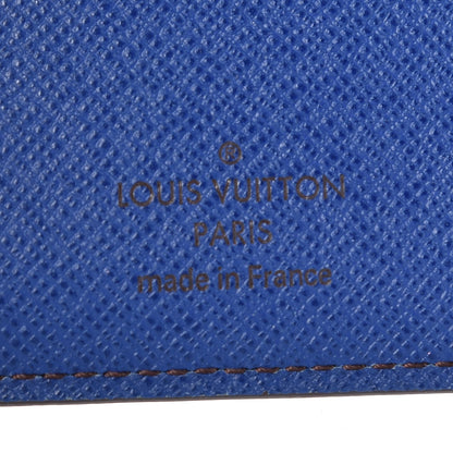Louis Vuitton Monogram Compact Marie Wallet Blue 6 of 8