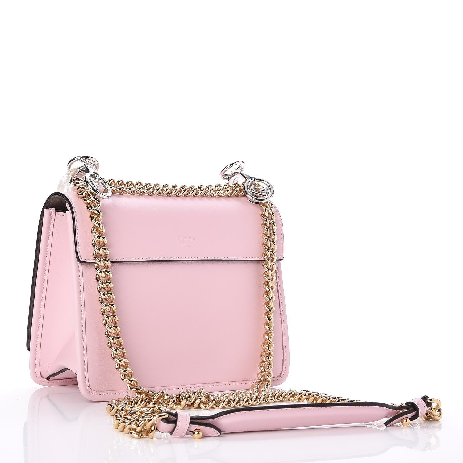 Fendi Vitello Century Opaco F is Fendi Small Kan I Shoulder Bag Peonia 3 of 7