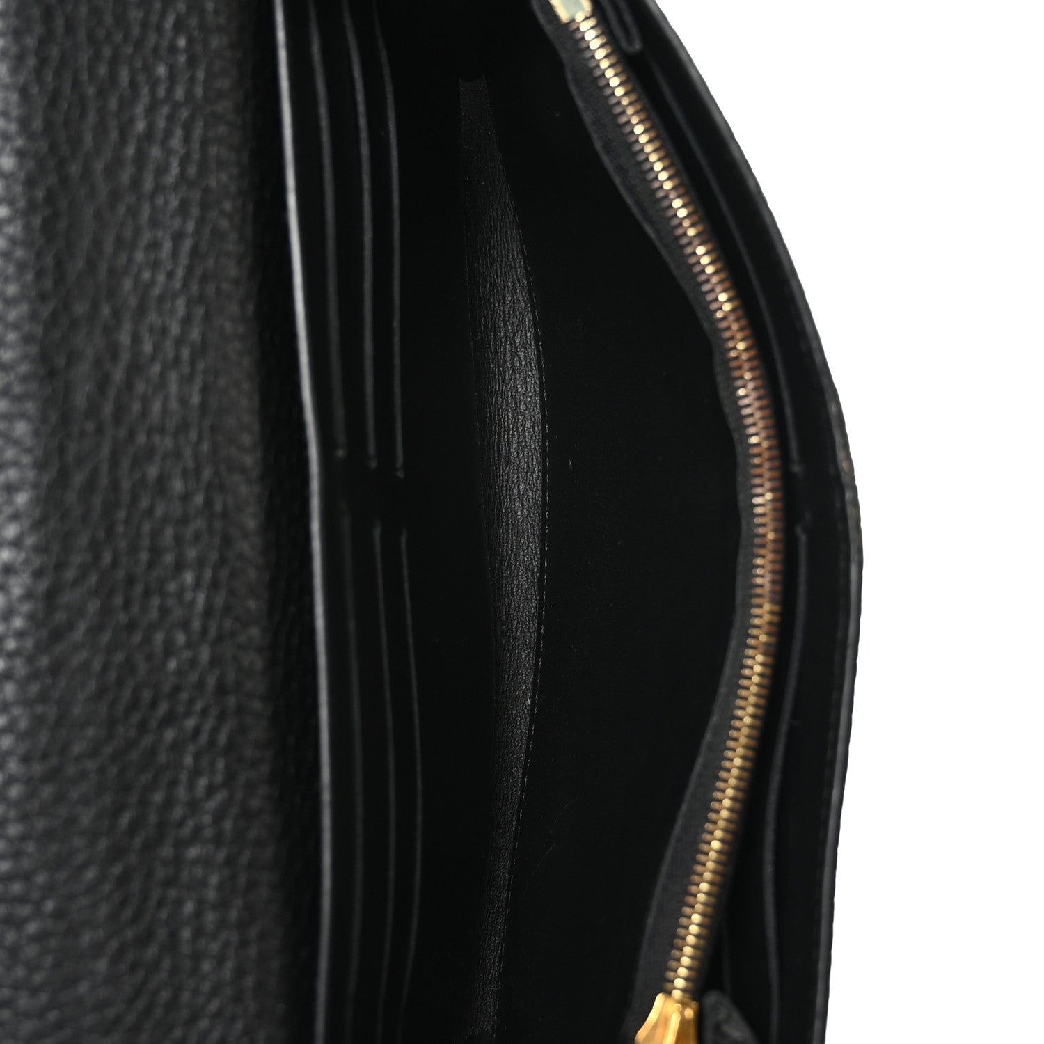 Louis Vuitton Taurillon Embellished Capucines Long Wallet Black 5 of 7