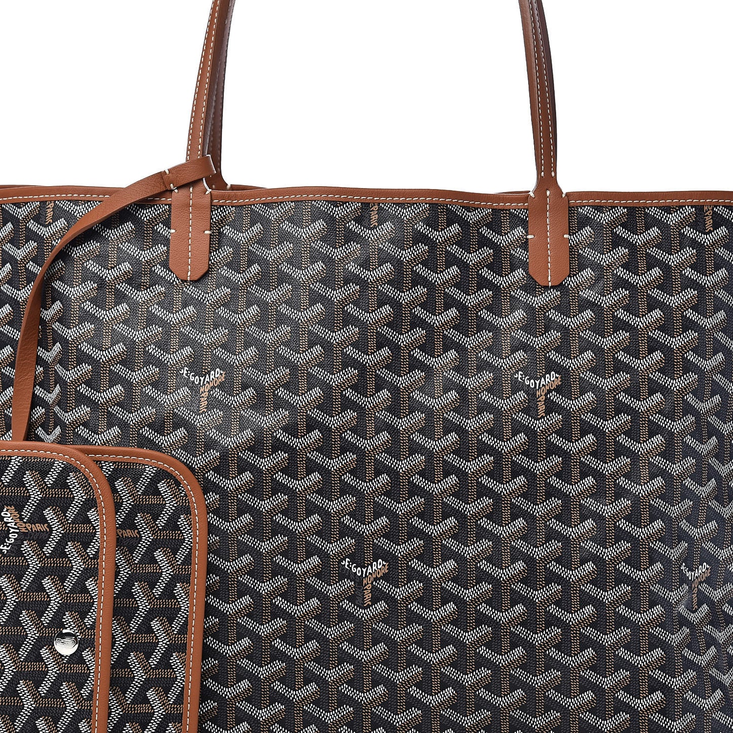 Goyardine Saint Louis GM Black Gold