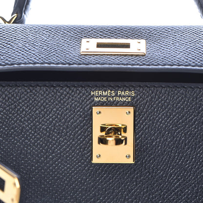 Hermes Epsom Mini Kelly Sellier 20 Black 28 of 34