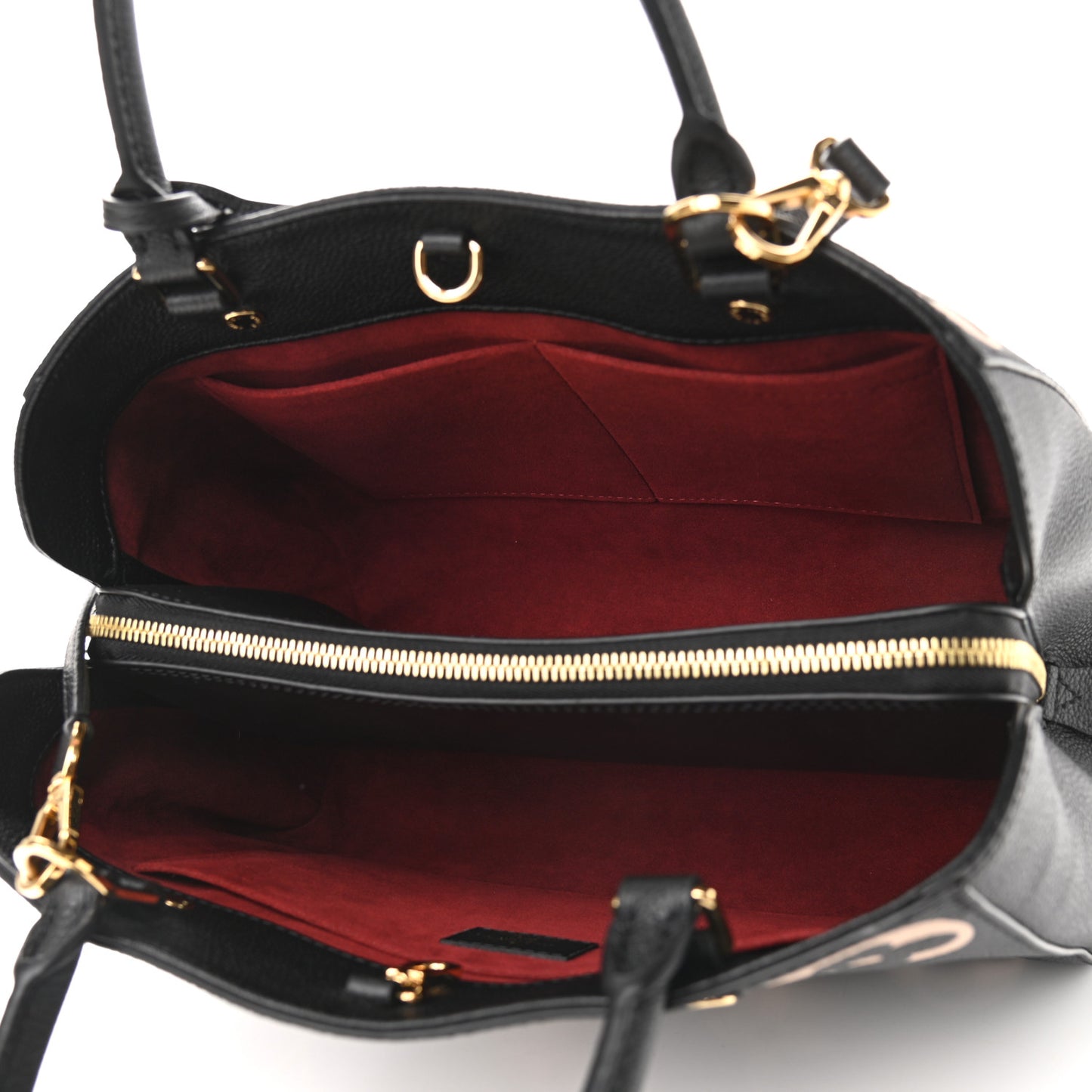Empreinte Monogram Giant Montaigne MM Black Beige