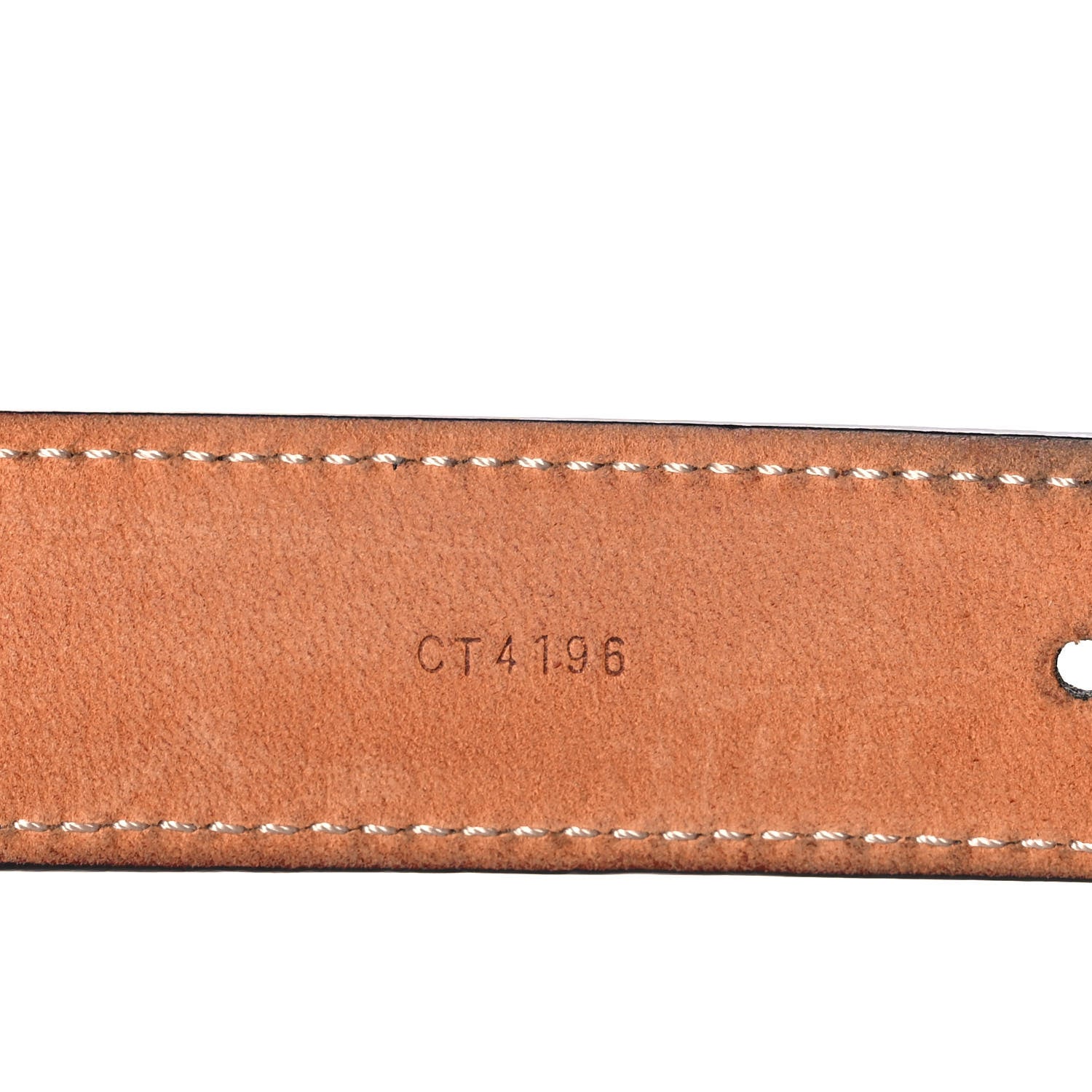 Louis Vuitton Damier Ebene Mini 25mm Belt 80 32 6 of 10