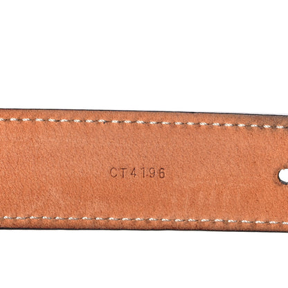 Louis Vuitton Damier Ebene Mini 25mm Belt 80 32 6 of 10