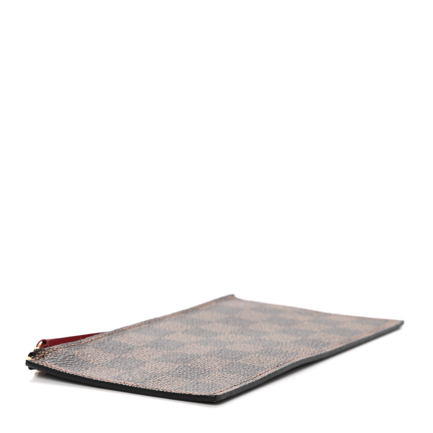 Damier Ebene Felicie Chain Wallet Zippered Insert