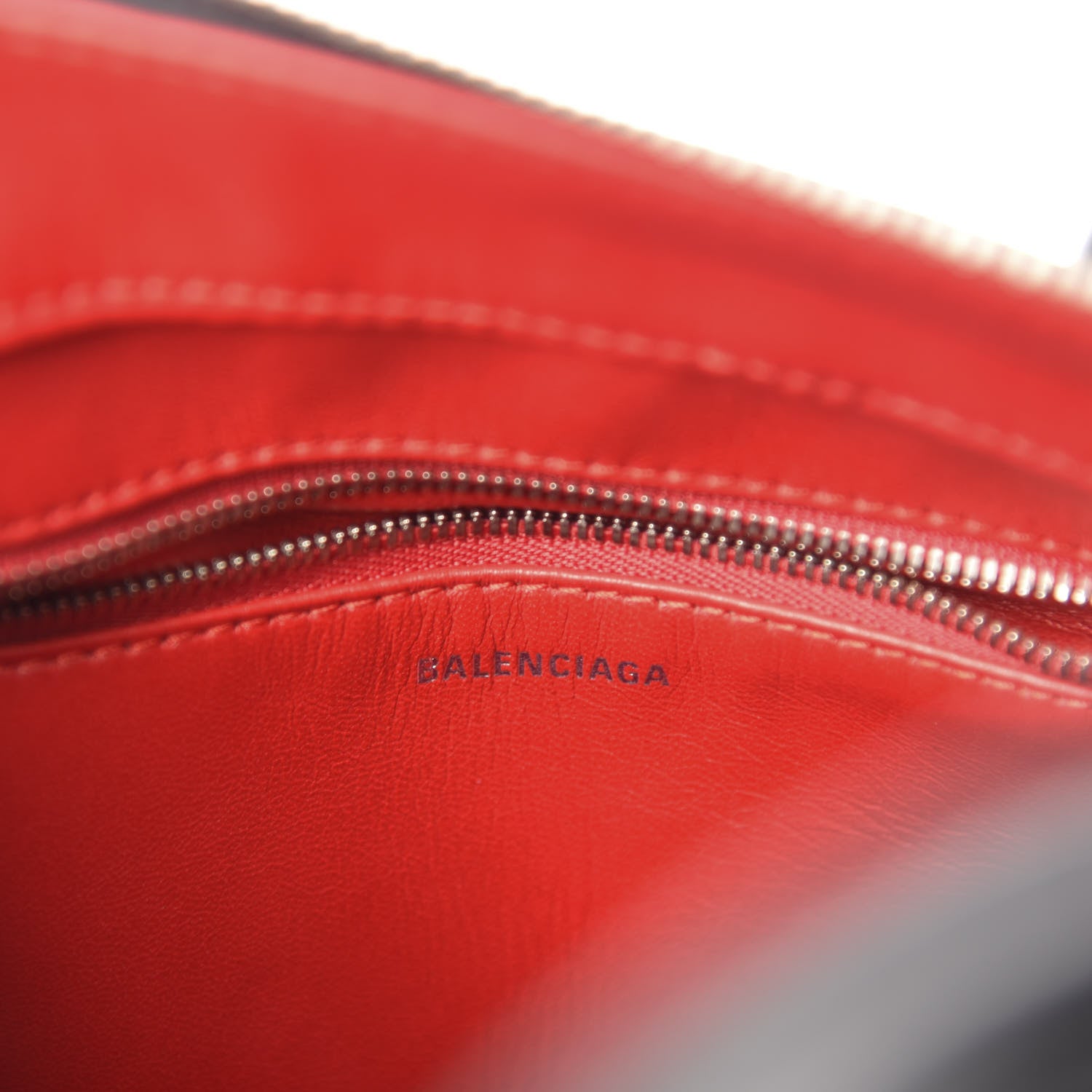 Balenciaga Calfskin S Triangle Duffle Black 6 of 9