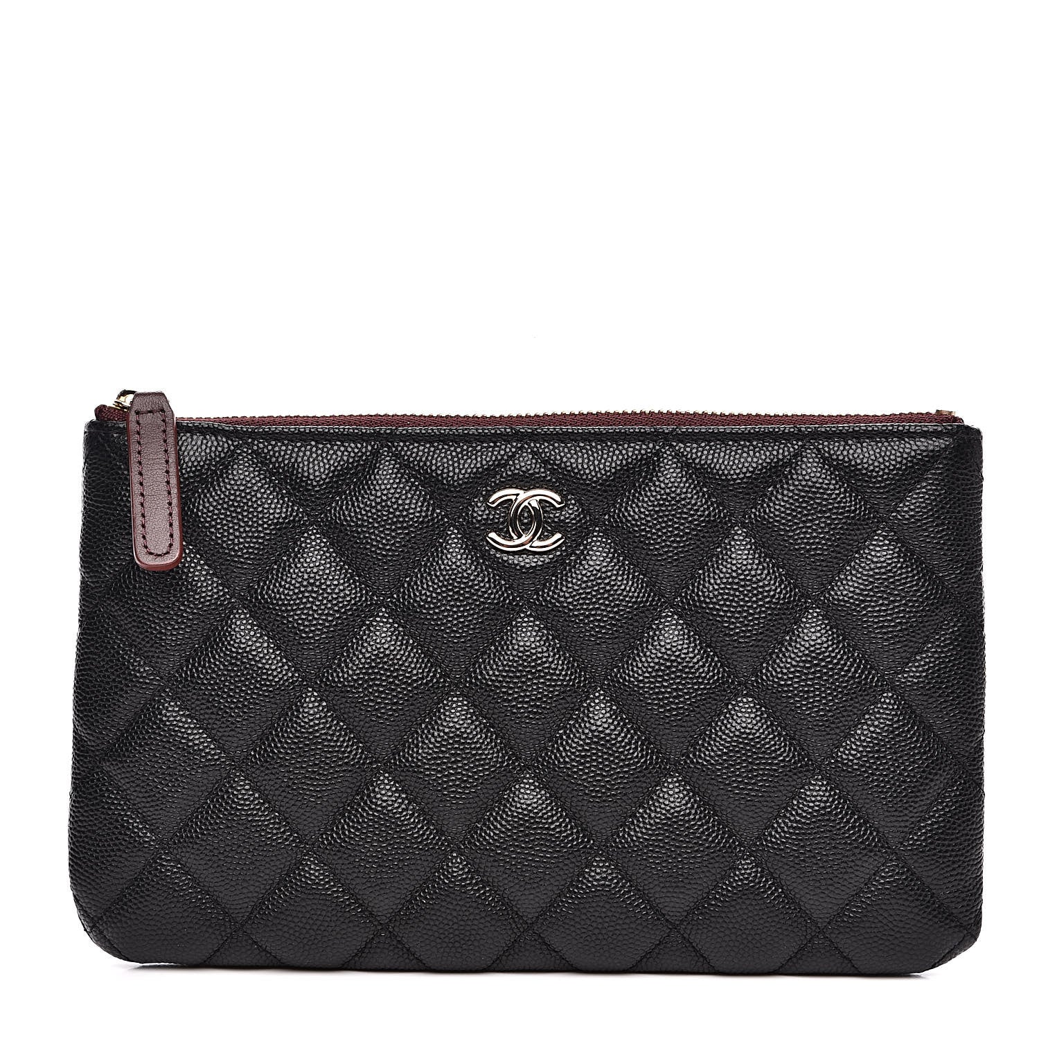 Chanel Caviar Quilted Small Pouch Black 1 of 10