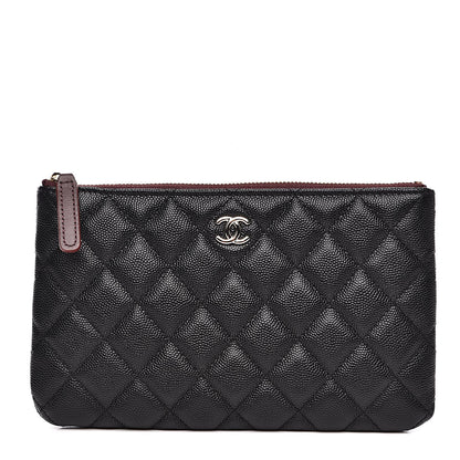 Chanel Caviar Quilted Small Pouch Black 1 of 10