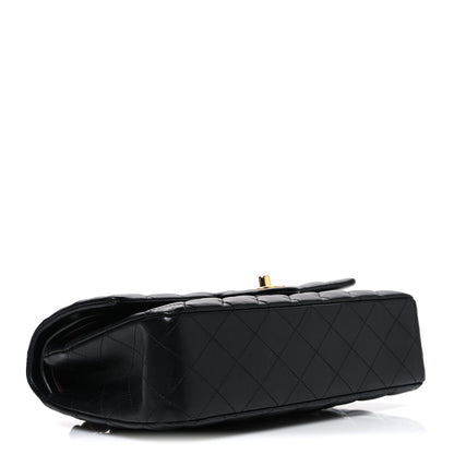 Chanel Lambskin Quilted Medium Double Flap Black 4 of 10