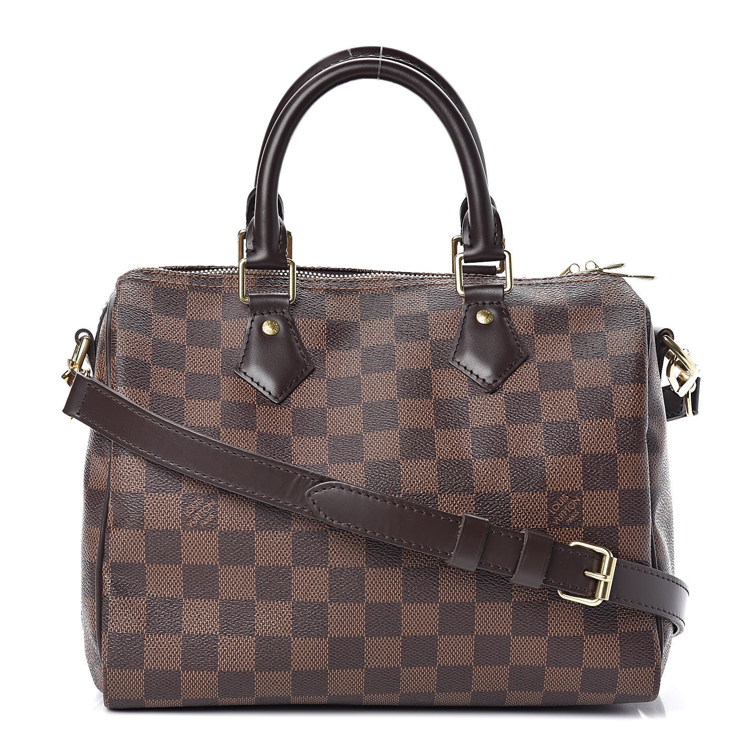 Louis Vuitton Damier Ebene Speedy Bandouliere 25 1 of 10