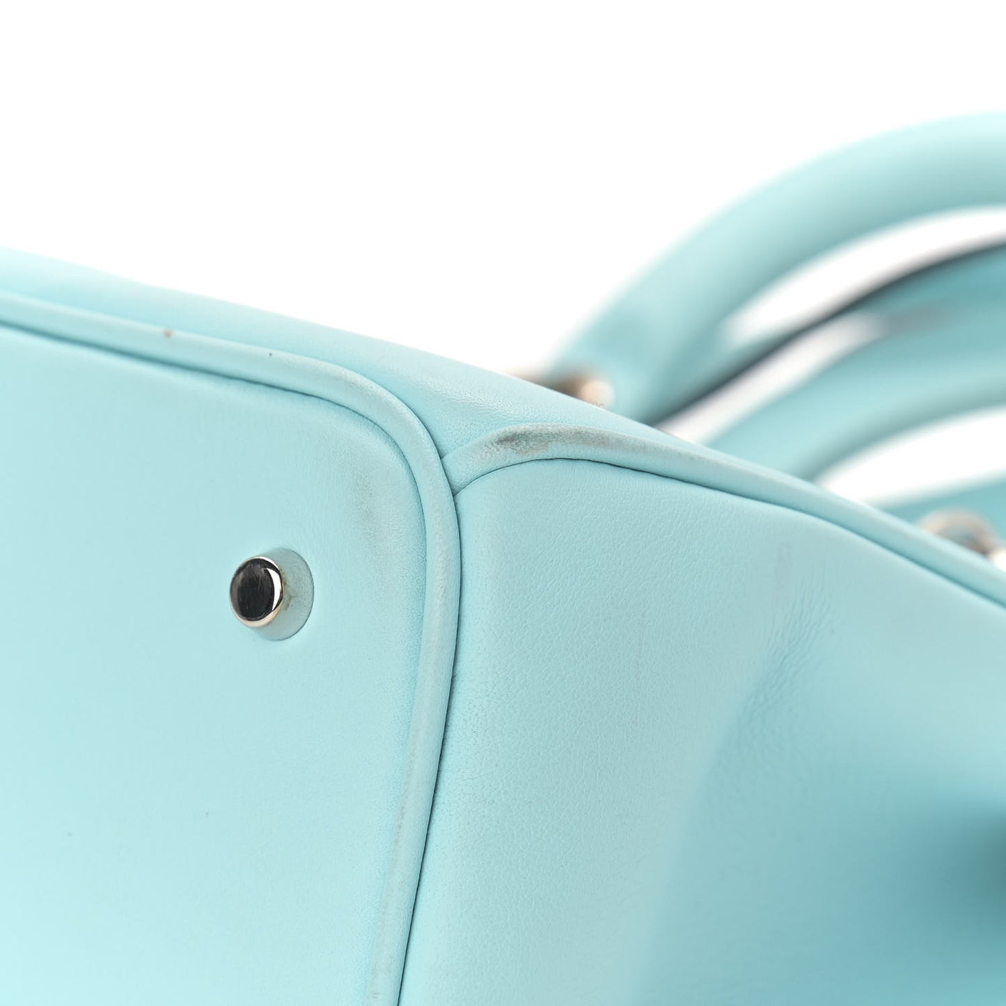 Smooth Calfskin Medium Diorissimo Tote Blue