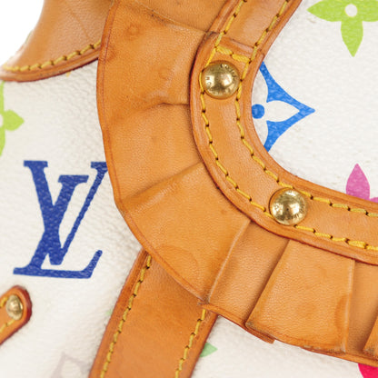 Louis Vuitton Monogram Multicolor Leonor White 8 of 9