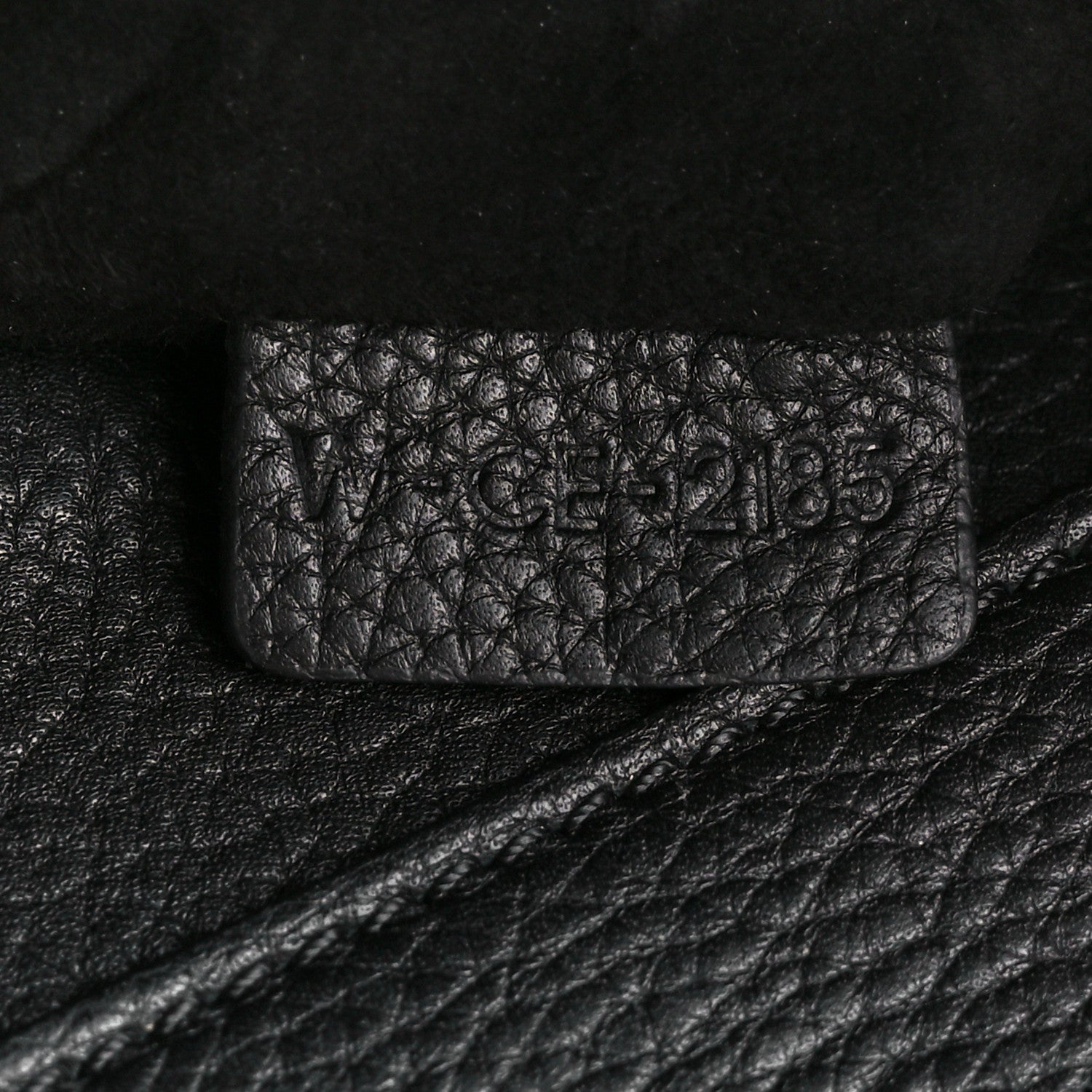 Celine Drummed Calfskin Micro Luggage Black 6 of 14