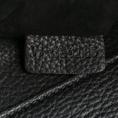 Celine Drummed Calfskin Micro Luggage Black 6 of 14