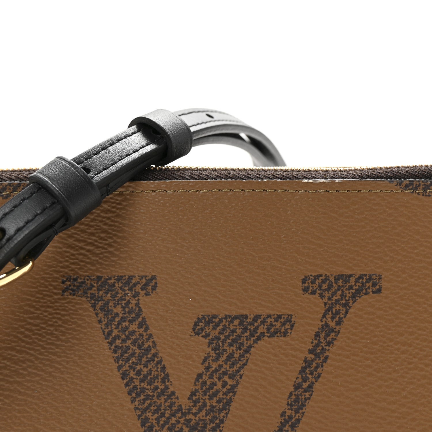 Louis Vuitton Reverse Monogram Giant Double Zip Pochette 7 of 10