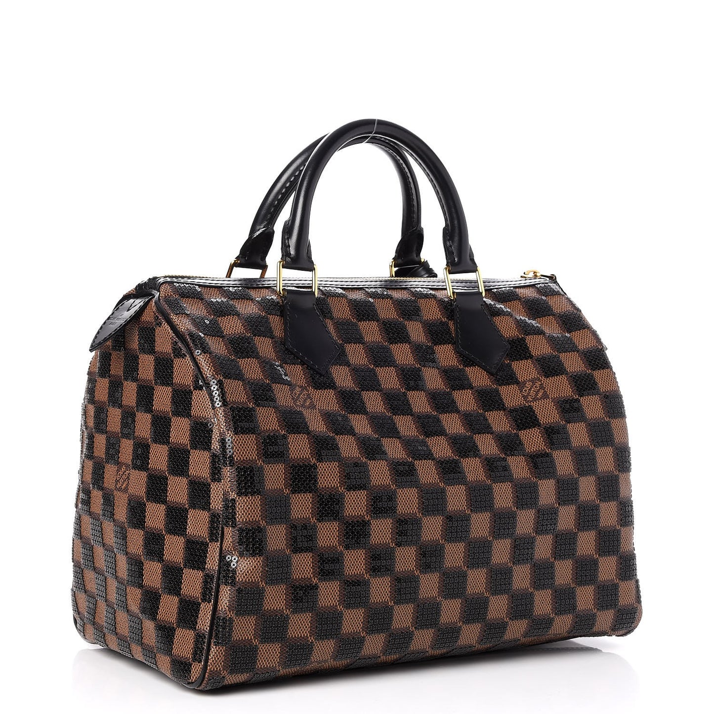 Damier Paillettes Speedy 30 Black