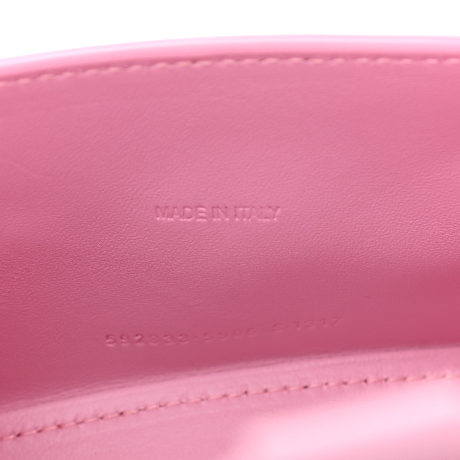 Balenciaga Shiny Box Calfskin Tonal B Hourglass Top Handle Bag XS Candy Pink 7 of 12