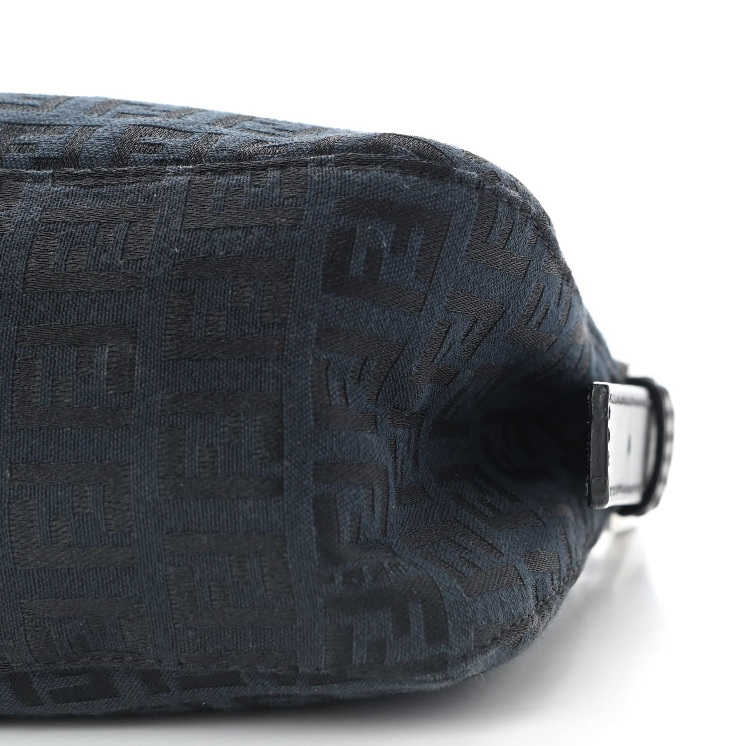 Fendi Zucchino Baguette Black 10 of 10