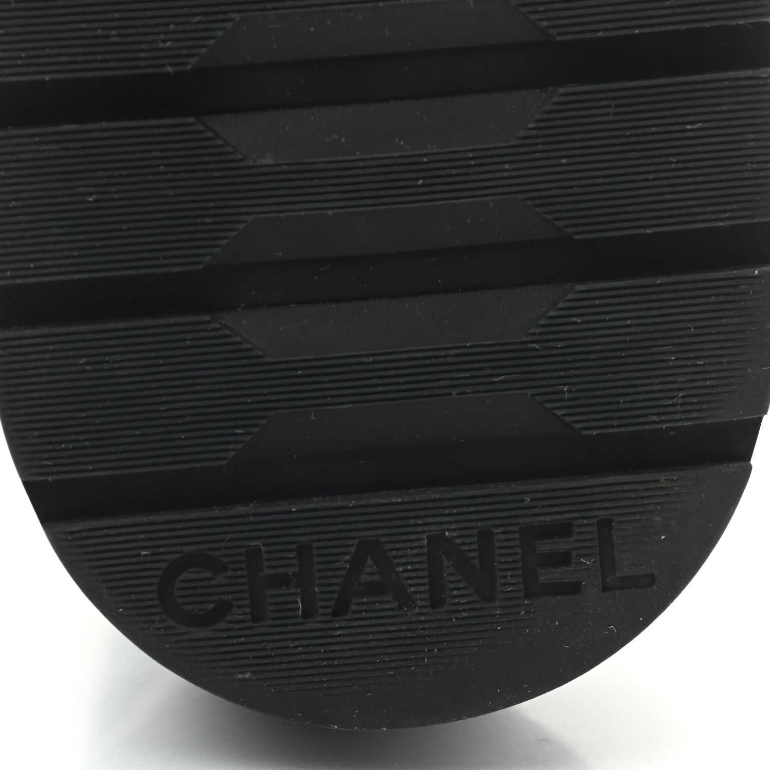 Chanel Shiny Goatskin Calfskin Quilted Lace Up Combat Boots 40 Black 6 of 7