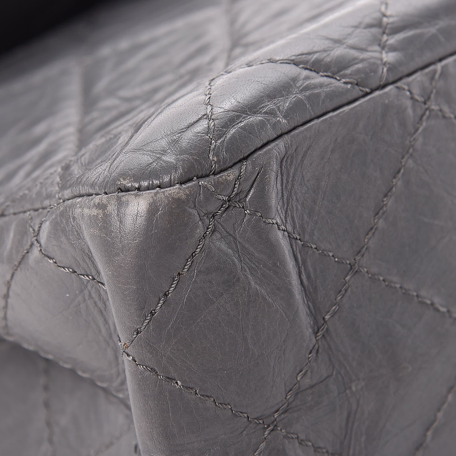 Chanel Aged Calfskin Quilted 2.55 Reissue 227 Flap Grey 15 of 23