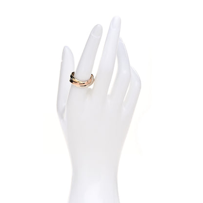 Cartier 18k Pink Yellow White Gold Les Must De Cartier Trinity Ring 60 9 2 of 4