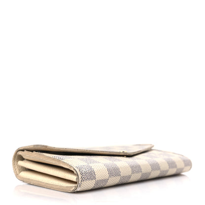 Louis Vuitton Damier Azur Sarah Wallet NM 4 of 12