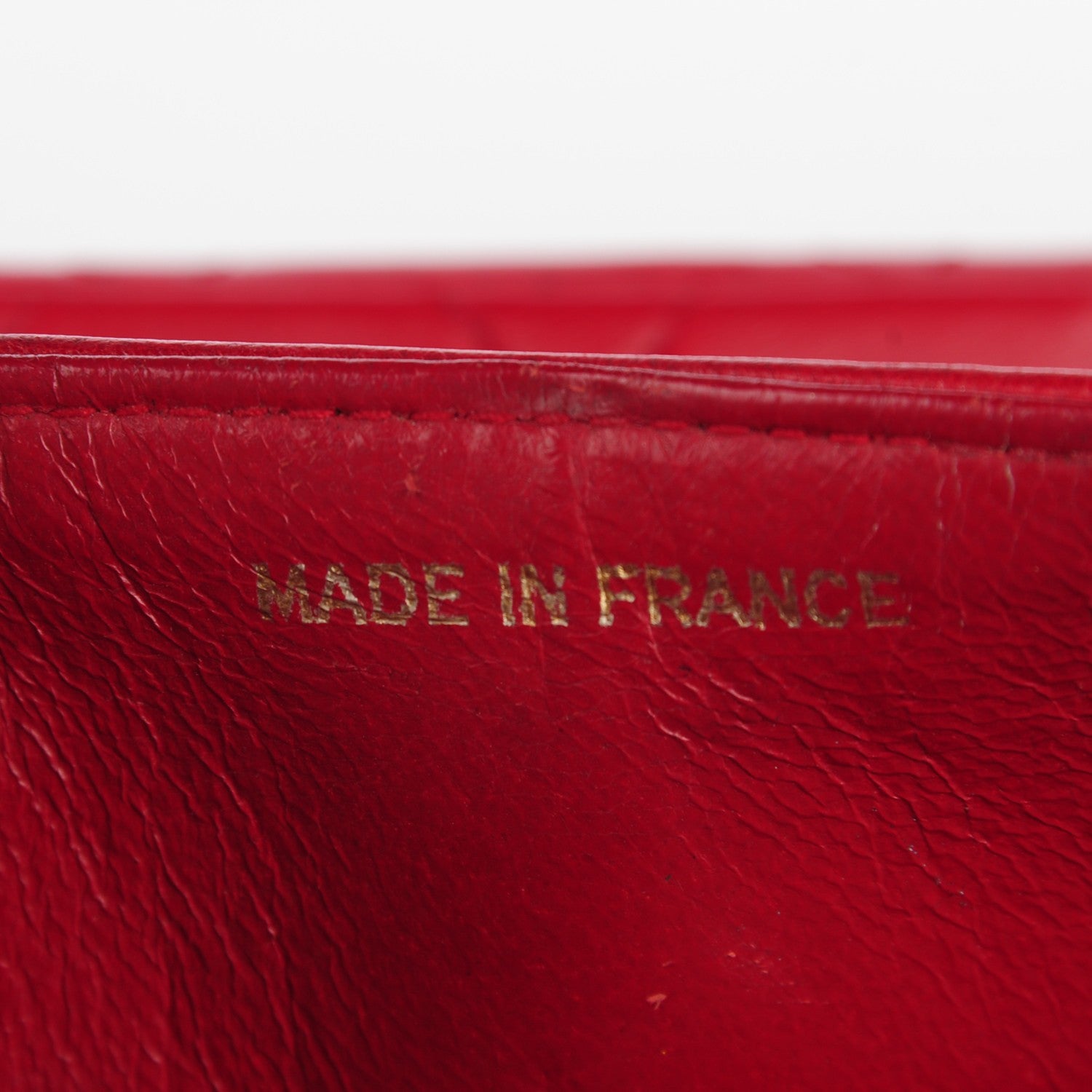 Chanel Lambskin Quilted Small Double Flap Red 7 of 9