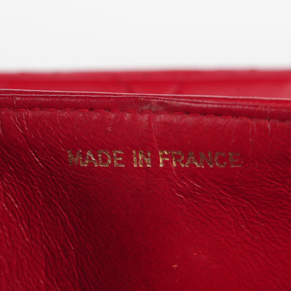 Chanel Lambskin Quilted Small Double Flap Red 7 of 9
