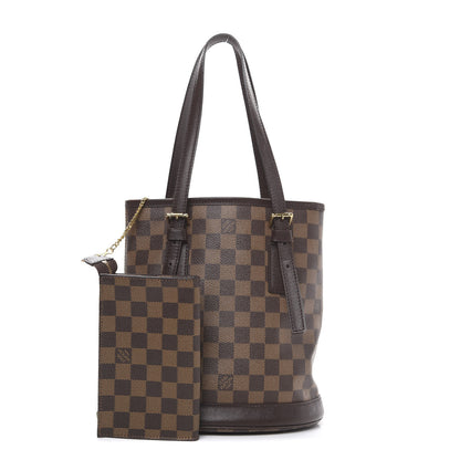 Louis Vuitton Damier Ebene Marais Bucket 23 1 of 15