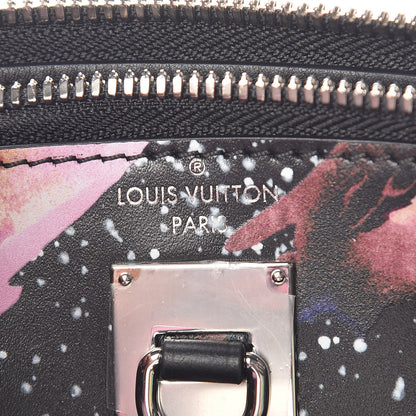 Louis Vuitton Calfskin Splash Pattern Mini City Steamer Black 6 of 9