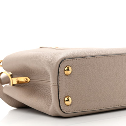 Louis Vuitton Taurillon Capucines BB Galet 8 of 12