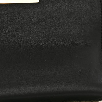 Gucci GG Supreme Monogram Calfskin Small Padlock Shoulder Bag Beige Black Cuir 11 of 15
