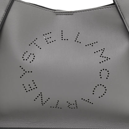 Stella McCartney Eco Alter Nappa East West Perforated Tote Grey 8 of 14