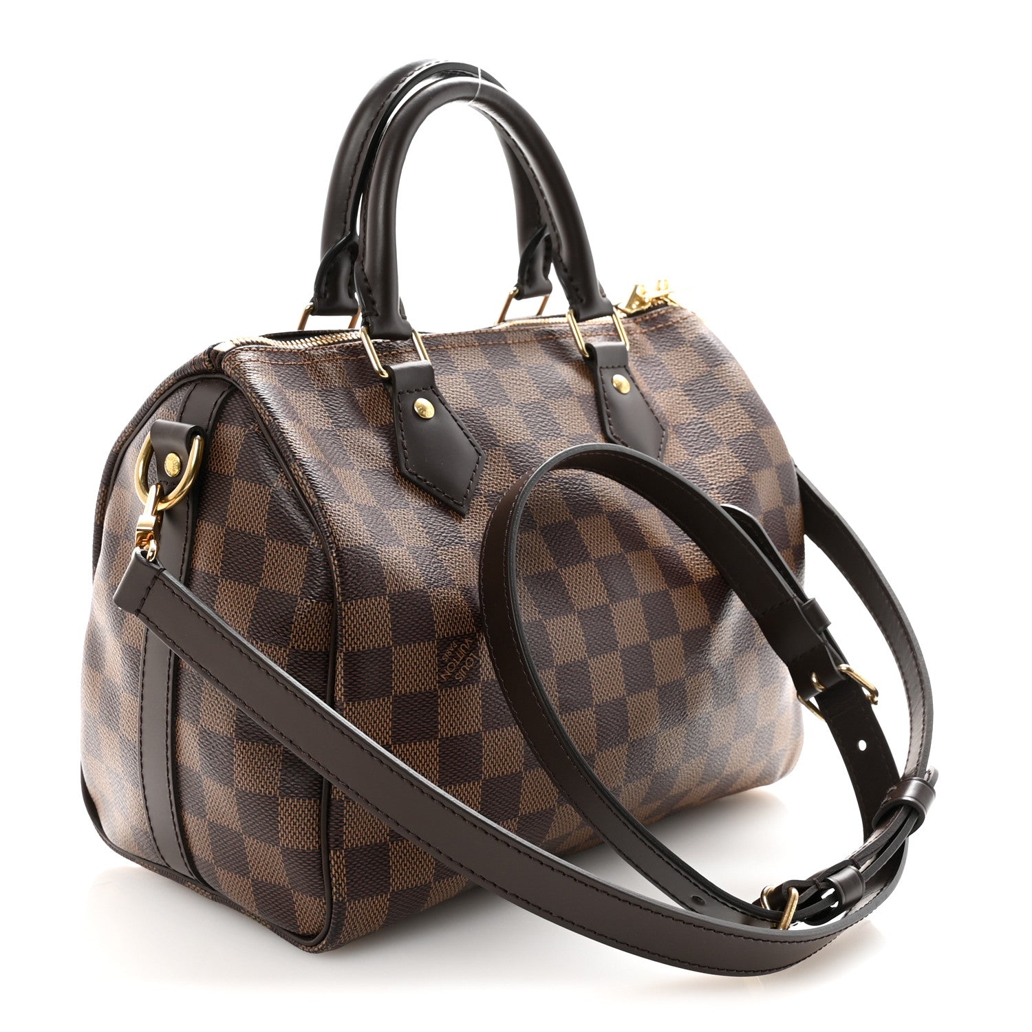 Louis Vuitton Damier Ebene Speedy Bandouliere 25 3 of 9