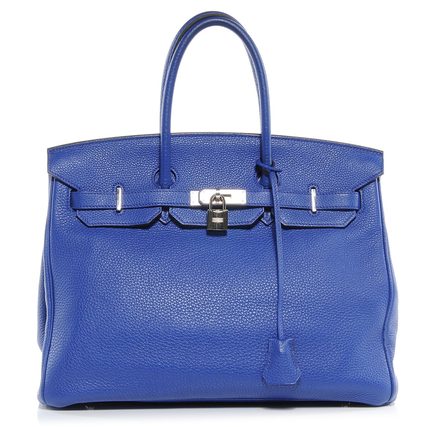 Togo Birkin 35 Bleu Electrique
