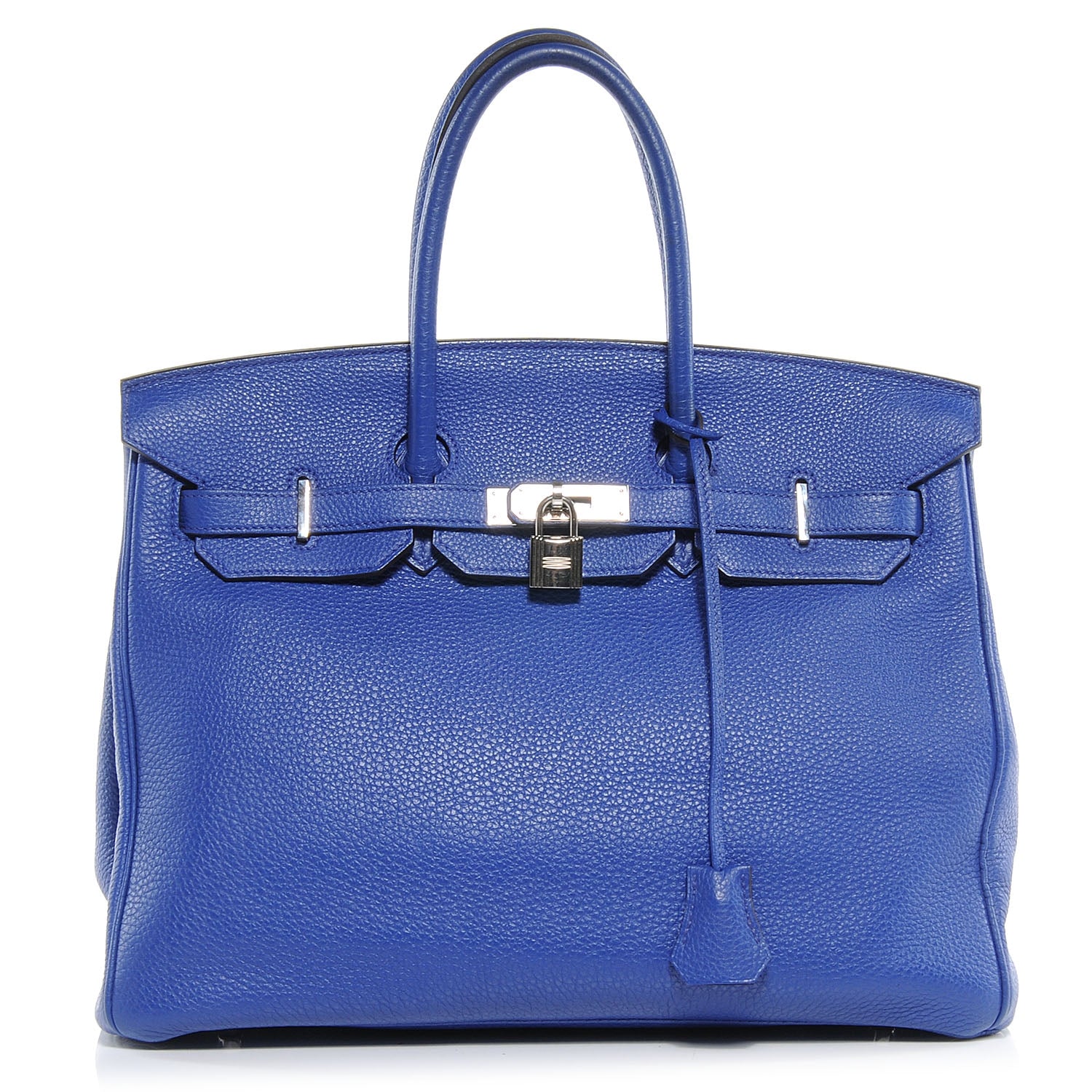 Hermes Togo Birkin 35 Bleu Electrique 1 of 9