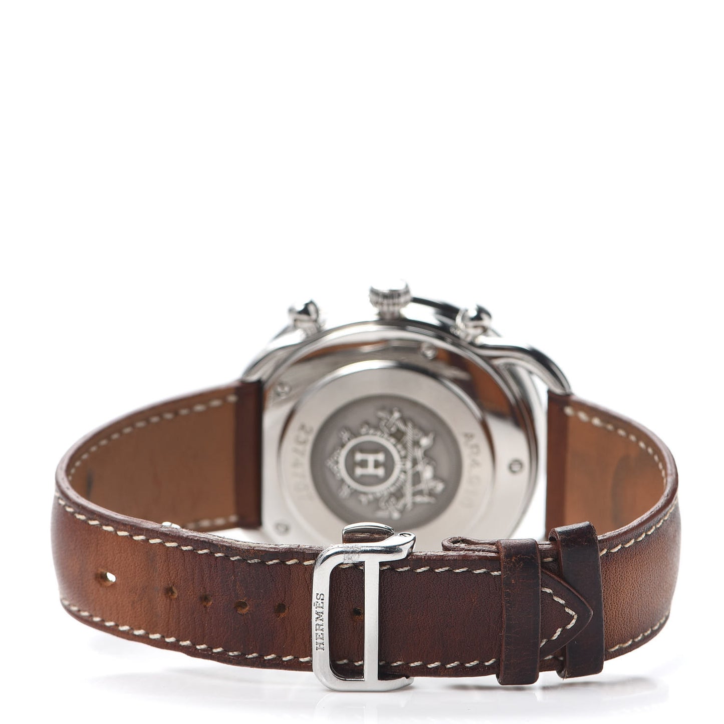 Stainless Steel Barenia 43mm Arceau Automatic Watch Fauve