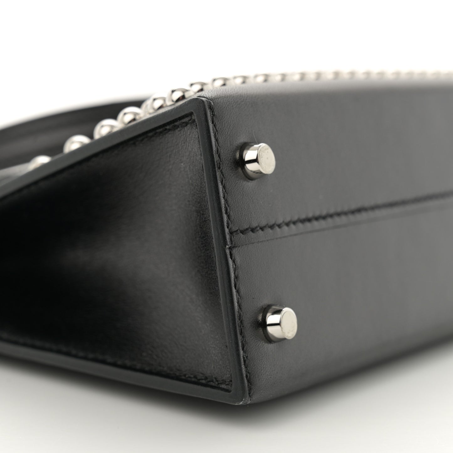 Box Studded Clouté Mini Kelly Sellier 20 Black
