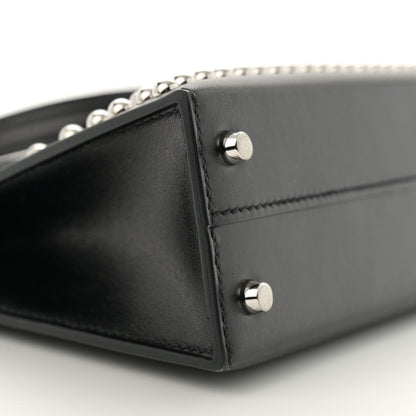 Hermes Box Studded Clouté Mini Kelly Sellier 20 Black 9 of 11