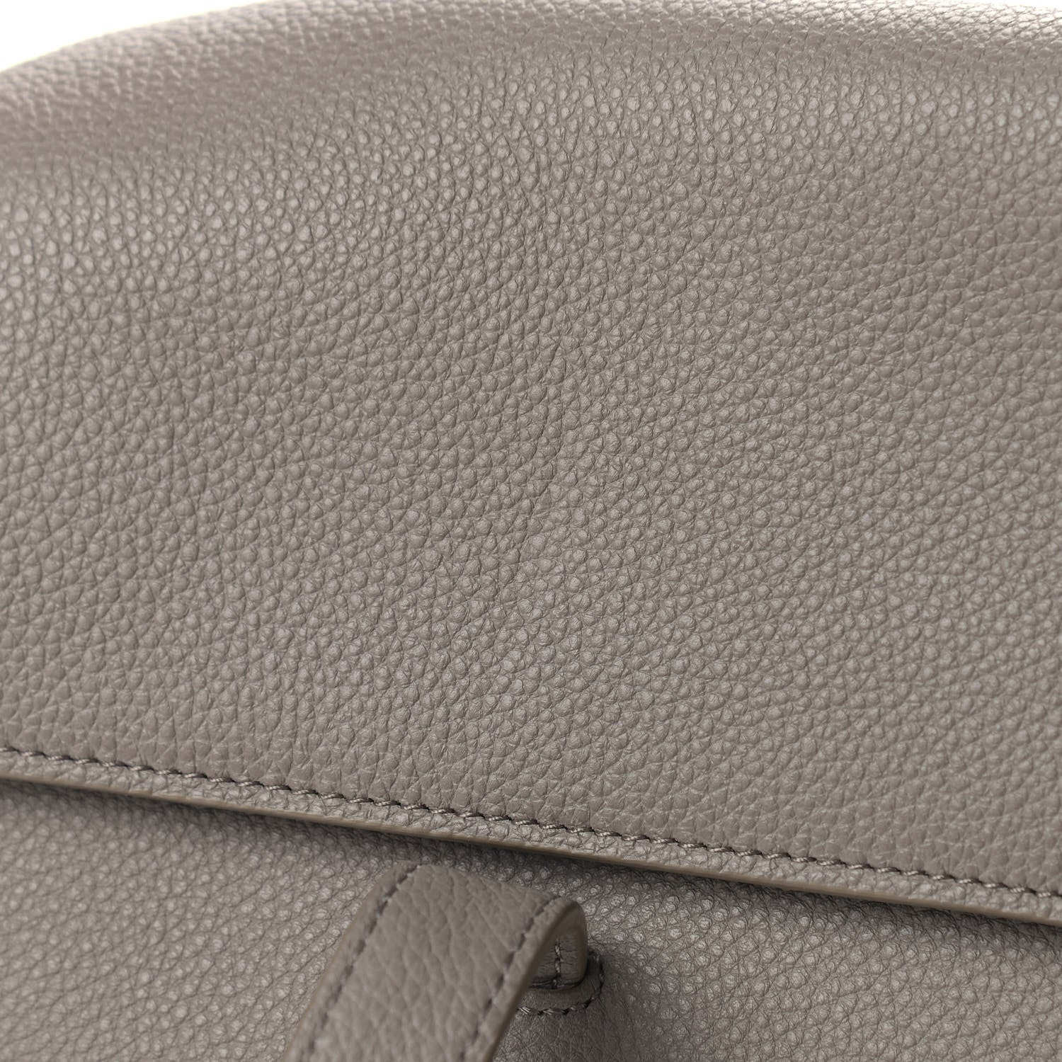 Celine Supple Grained Calfskin Large Soft 16 Bag Pebble 11 of 13