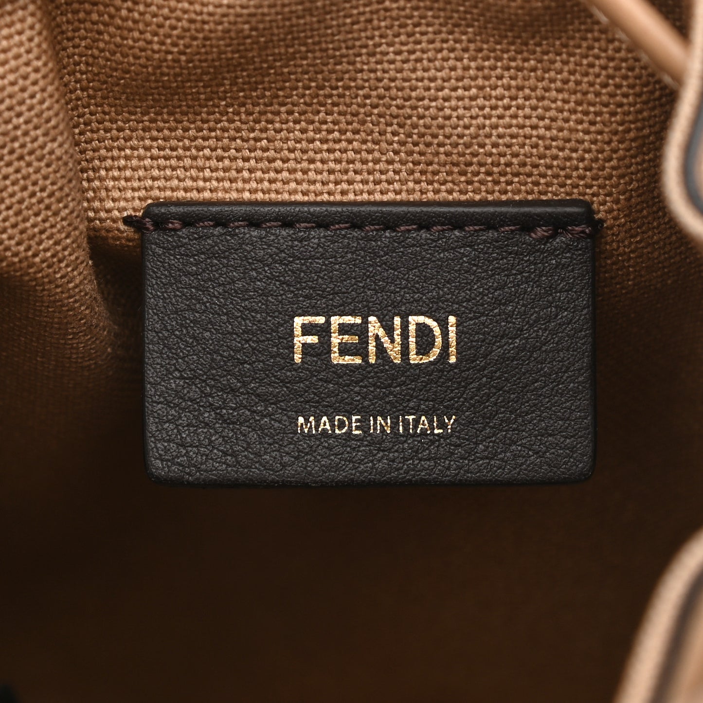Canvas Vitello King F is Fendi FF Multicolor Embroidered Mini Mon Tresor Bucket Bag Multicolor Cuoio