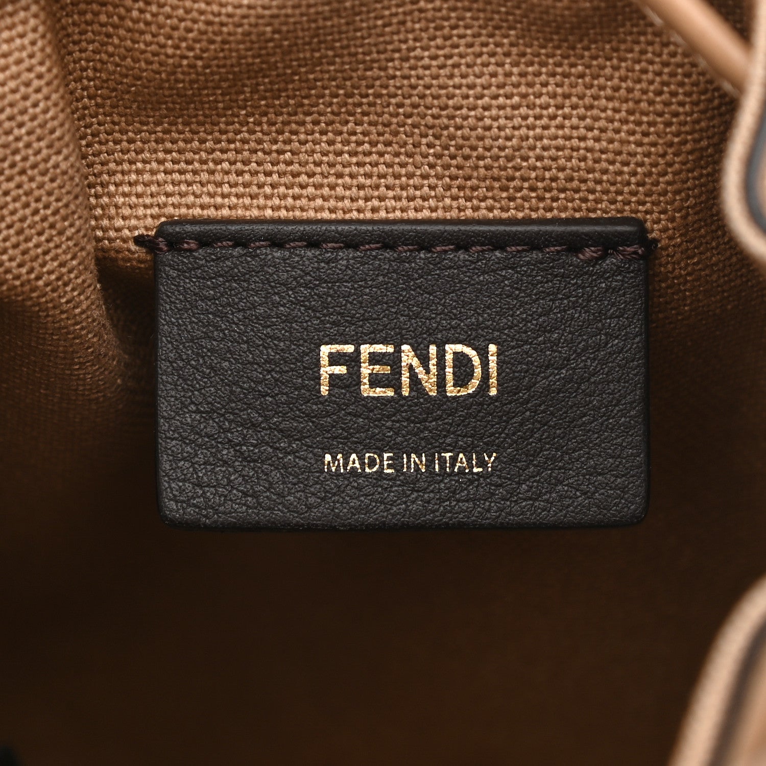 Fendi Canvas Vitello King F is Fendi FF Multicolor Embroidered Mini Mon Tresor Bucket Bag Multicolor Cuoio 6 of 11
