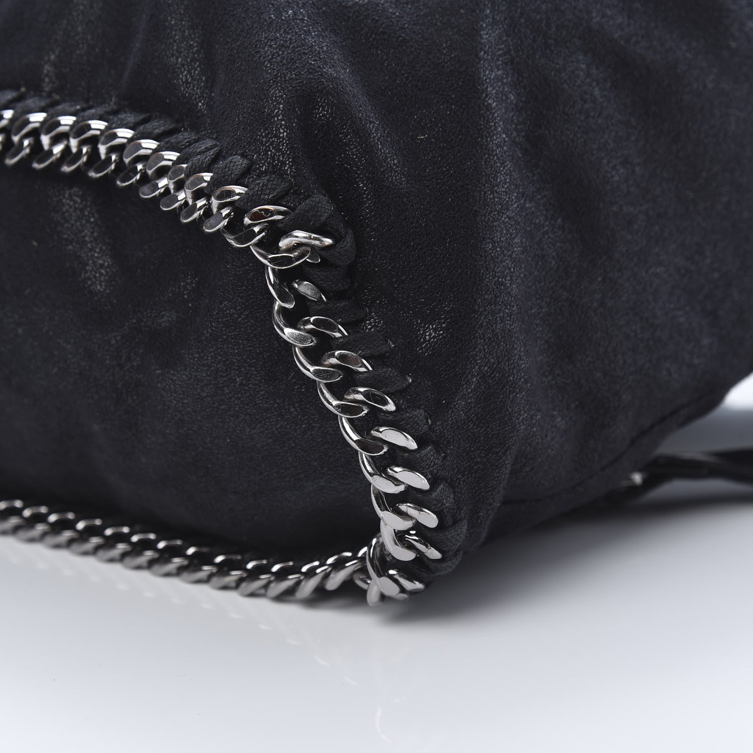 Stella McCartney Shaggy Deer Falabella Backpack Black 8 of 11