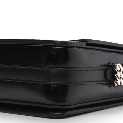 Burberry Coated Canvas Horseferry Print Grace Bag Black 10 of 10