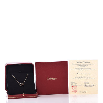 Cartier 18K Yellow Gold Interlocking LOVE Necklace 7 of 7