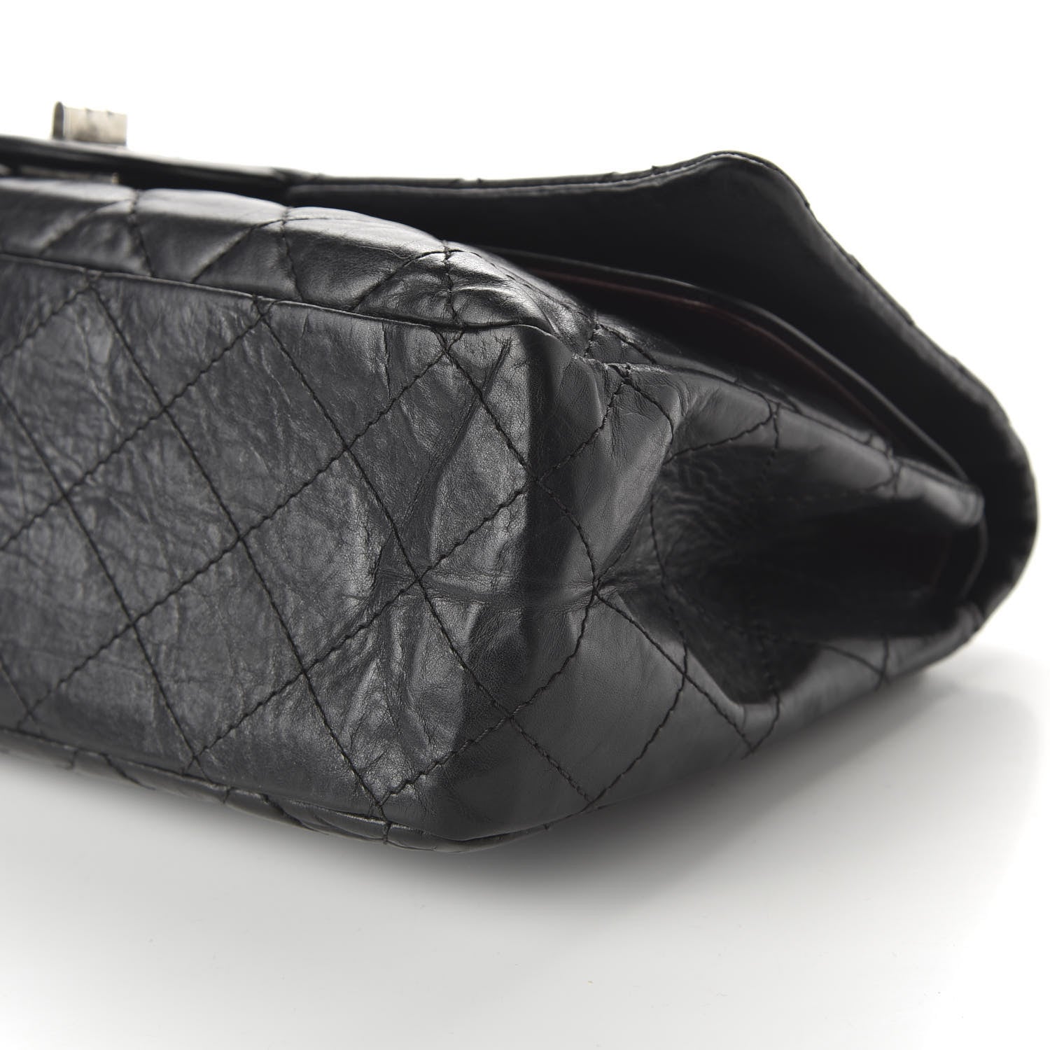 Chanel Aged Calfskin Quilted 2.55 Reissue 227 Flap Black 7 of 10