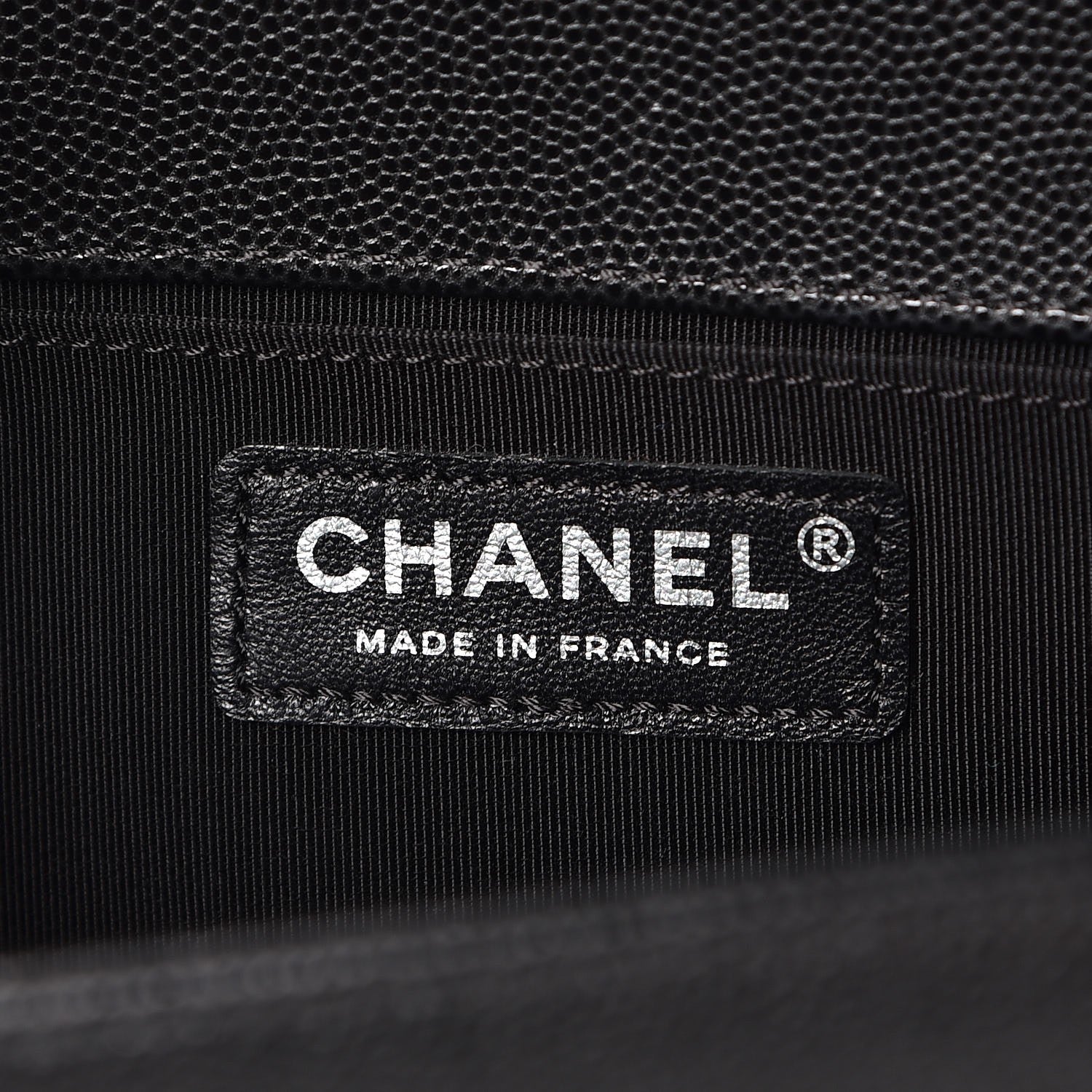 Chanel Caviar Quilted Medium Boy Flap Black 6 of 8