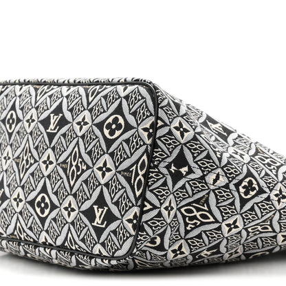 Louis Vuitton Jacquard Since 1854 Neverfull MM Grey 10 of 10