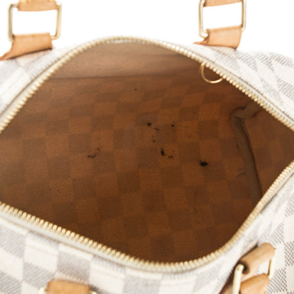 Louis Vuitton Damier Azur Speedy 25 9 of 9